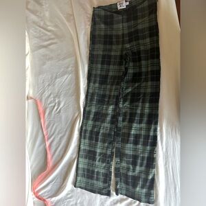 Princess Polly Forest Checkered Trousers